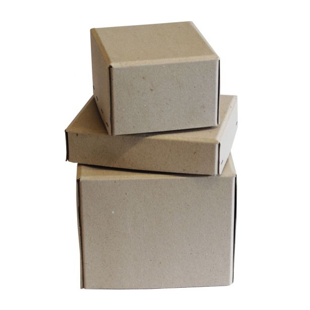 Stulpdeckelschachtel Graukarton